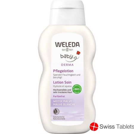 Weleda Baby Derma White Malve Care Lotion 200ml buy online