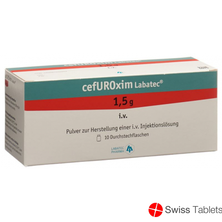 Cefuroxim Labatec 1.5g i.v. 10x 20ml buy online