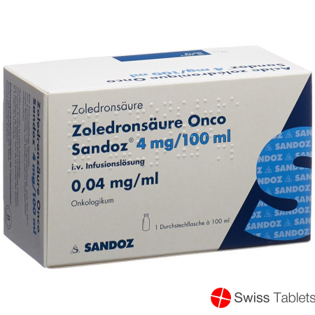 Zoledronsäure Onco Sandoz 4mg/100ml 100ml buy online