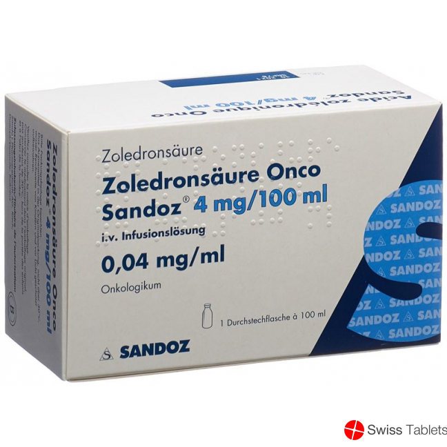 Zoledronsäure Onco Sandoz 4mg/100ml 100ml buy online