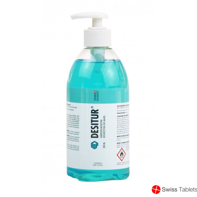 Desitur Händedesinfektion Flasche 500ml buy online
