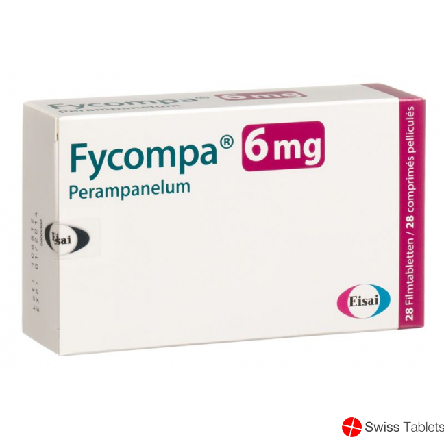 Fycompa Filmtabletten 6mg 28 Stück buy online