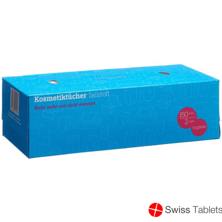 Funny Kosmetiktücher Zellstoff 2-lag 150 Stück buy online