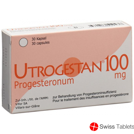 Utrogestan Kapseln 100mg 30 Stück buy online