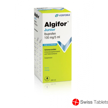 Algifor Junior Suspension 100mg/5ml Neu 200ml buy online