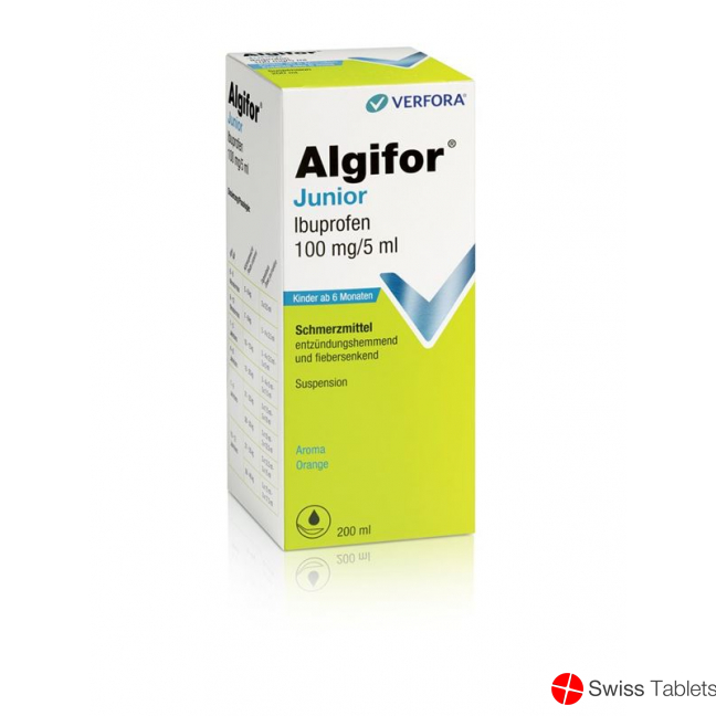 Algifor Junior Suspension 100mg/5ml Neu 200ml buy online