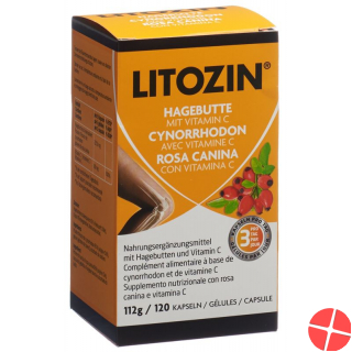 Litozin Kapseln Hagebutten & Vitamin C 120 Stück