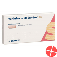 Venlafaxin ER Sandoz Retard 75 mg 14 capsules