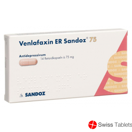 Venlafaxin ER Sandoz Retard Kapseln 75mg 14 Stück buy online