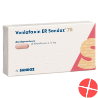 Venlafaxin ER Sandoz 75 mg 28 capsules