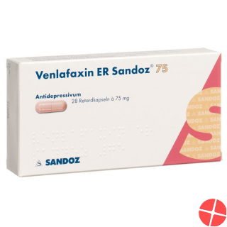 Venlafaxin ER Sandoz 75 mg 28 capsules