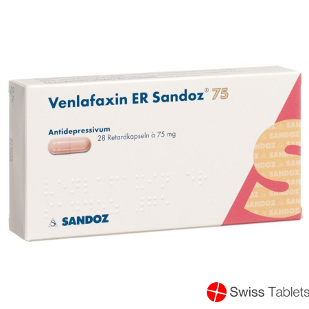 Venlafaxin ER Sandoz Retard Kapseln 75mg 28 Stück buy online