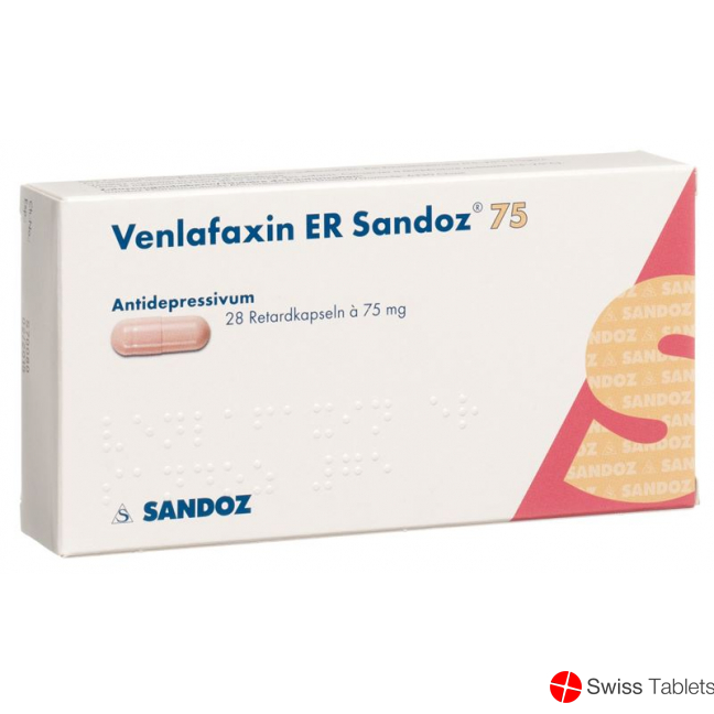 Venlafaxin ER Sandoz Retard Kapseln 75mg 28 Stück buy online
