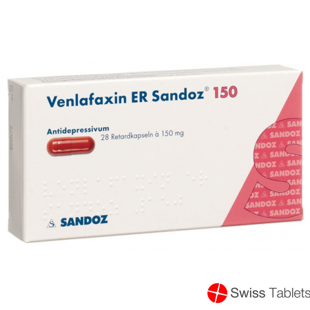 Venlafaxin ER Sandoz Retard Kapseln 150mg 28 Stück buy online