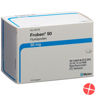 Froben Dragees 50mg (neu) 100 Stück