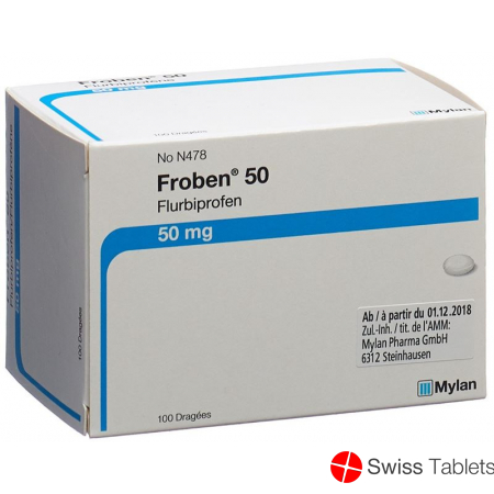 Froben Dragees 50mg (neu) 100 Stück buy online