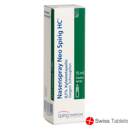 Nasenspray Neo Spirig HC Dosierspr 15ml buy online