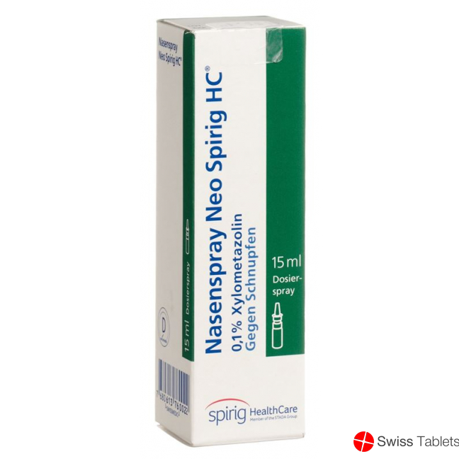 Nasenspray Neo Spirig HC Dosierspr 15ml buy online