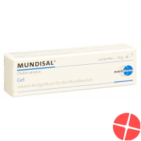 Mundisal Gel ohne Zucker Tube 10g Mundisal Gel ohne Zucker Tube 10g