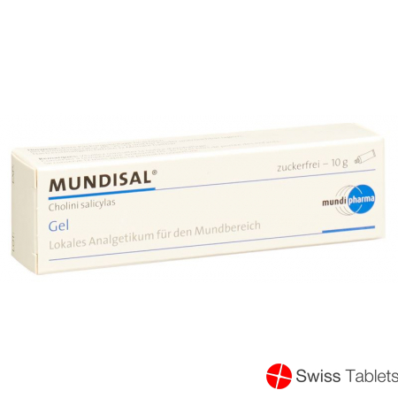 Mundisal Gel ohne Zucker Tube 10g buy online