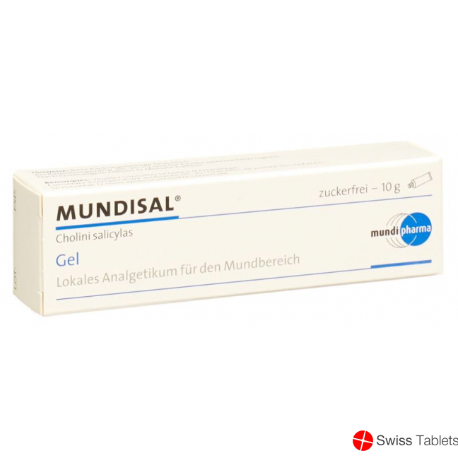 Mundisal Gel ohne Zucker Tube 10g buy online