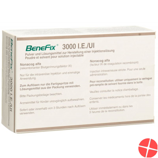 Benefix Trockensubstanz 3000 Ie C Solv Durchstechflasche 5ml Benefix Trockensubstanz 3000 Ie C Solv Durchstechflasche 5ml