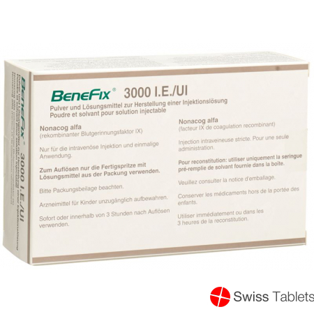 Benefix Trockensubstanz 3000 Ie C Solv Durchstechflasche 5ml buy online