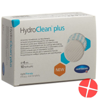 Hydroclean Plus Wundkissen 4cm Rund 10 Stück