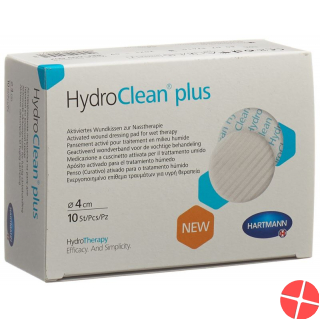 Hydroclean Plus Wundkissen 4cm Rund 10 Stück