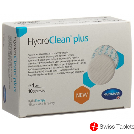 Hydroclean Plus Wundkissen 4cm Rund 10 Stück buy online