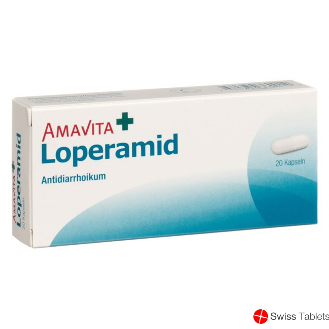 Amavita Loperamid Kapseln 2mg 20 Stück buy online