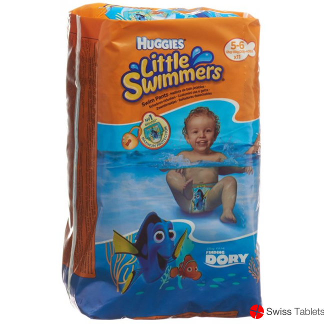 Huggies Little Swimmers Windel Grösse 5-6 11 Stück buy online