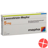 Levocetirizin Mepha Lactabs 5mg 10 Stück