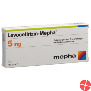 Levocetirizin Mepha Lactabs 5mg 10 Stück