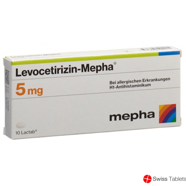 Levocetirizin Mepha Lactabs 5mg 10 Stück buy online