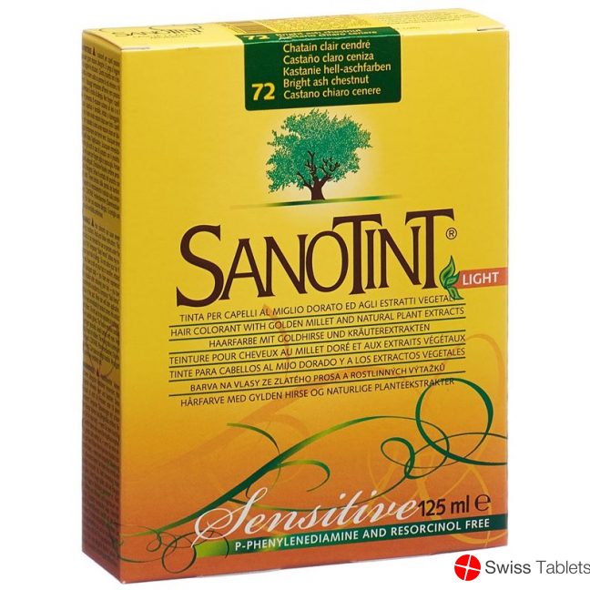 Sanotint Sensitive Light Hair Color dark ash blonde buy online