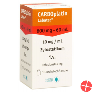 Carboplatin [qap?] Labatec 600mg/60ml Durchstf...
