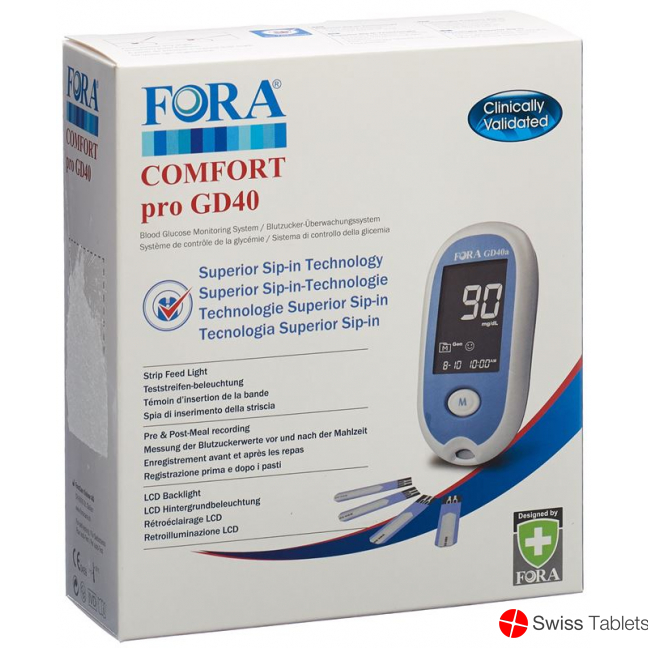 Fora Comfort Pro Blutzuckermessgerät Set MML/L buy online