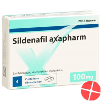 Sildenafil Axapharm Filmtabletten 100mg 4 Stück