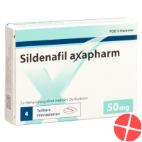 Sildenafil Axapharm Filmtabletten 50mg 4 Stück