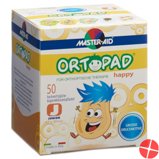 Ortopad Happy Occlusionspflaster Junior 50 Stück Ortopad Happy Occlusionspflaster Junior 50 Stück