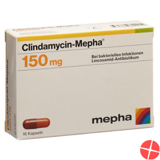 Clindamycin Mepha Kapseln 150mg 16 Stück