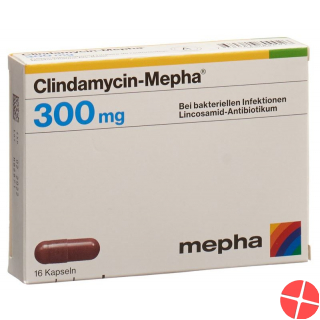 Clindamycin Mepha Kapseln 300mg 16 Stück