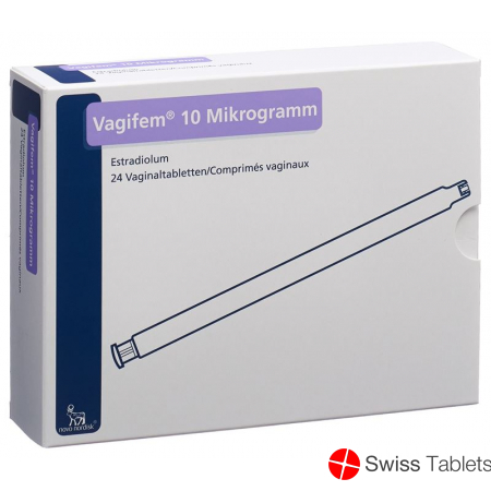 Vagifem Vaginaltabletten 10mcg 24 Stück buy online