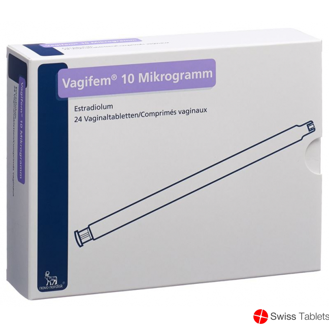 Vagifem Vaginaltabletten 10mcg 24 Stück buy online