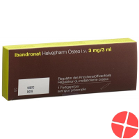 Ibandronat Helvepharm Osteo 3mg/3ml Fertigspritze 3ml