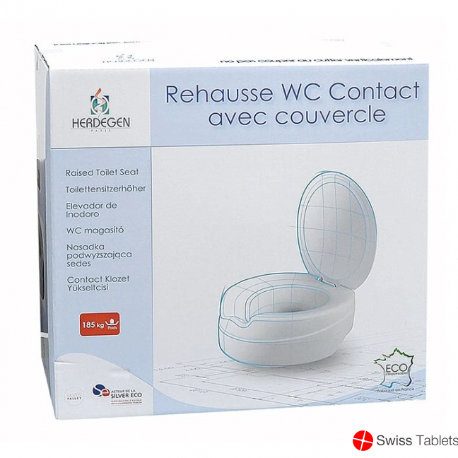 Sahag toilet booster seat 11cm Soft with cover buy online