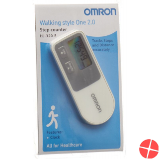 Omron Walking Style One 2.0 Schrittzähler Weiss