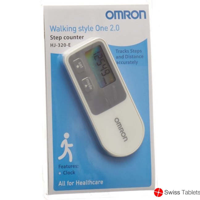 Omron Walking Style One 2.0 Schrittzähler Weiss buy online