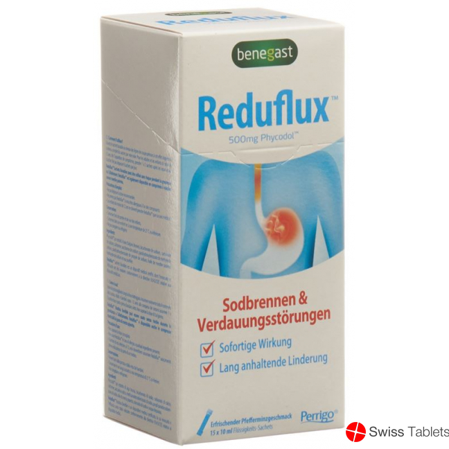 Benegast Reduflux flüssig 15 Stick 10ml buy online